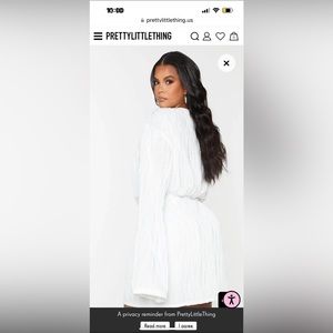 White pretty little things dress